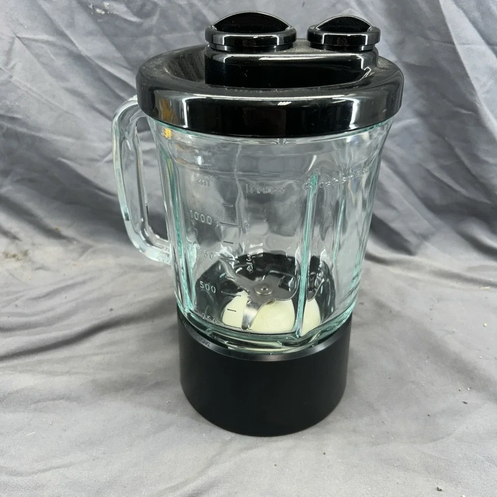 KitchenAid Ultra Power KSB50B Glass Pitcher Blender Replacement Black 40oz 5 Cup